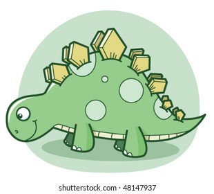 cartoon dinosaur