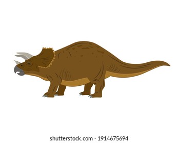 Cartoon dinosaur. Fashion graphic for apparel. Character image dino. Vector illustration EPS10