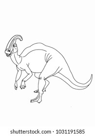 cartoon dinosaur illustration drawing coloring