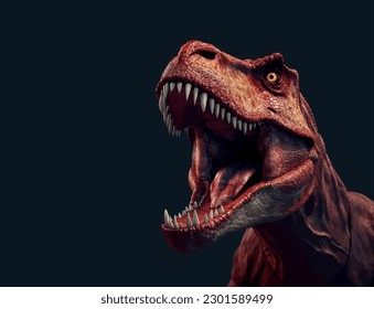 Cartoon dinosaur on an isolated background. Logo style vector illustration