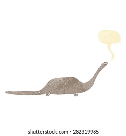 cartoon dinosaur with speech bubble