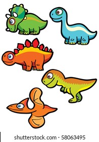 cartoon Dinosaurs