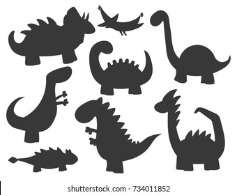 Dinosaur silhouette  Royalty Free Stock SVG Vector and Clip Art