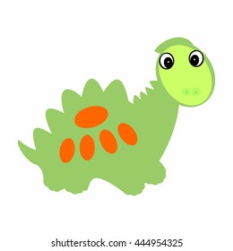 cartoon dinosaur,vector illustration