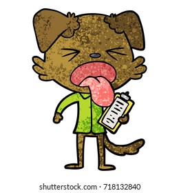 Karikaturenhund
