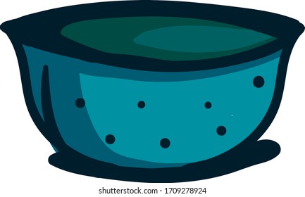 Cartoon dish, illustration, vector on white background