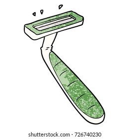 cartoon disposable razor