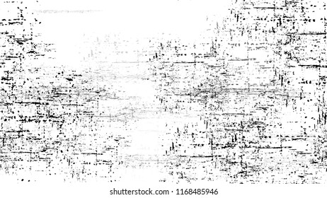 Cartoon Distressed Black and White Grunge Seamless Texture. Hand Drawn Old Scratched Seamless Pattern. Overlay Rust Metal Texture. Concrete, Chalk Pop Art Design Pattern.