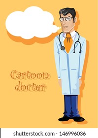 Cartoon doctor