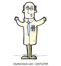 médico de dibujos animados