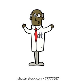 médico de dibujos animados