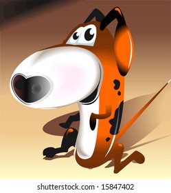cartoon dog	