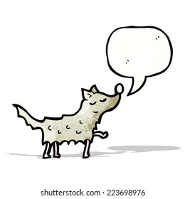 perro de dibujos animados