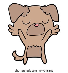 perro de dibujos animados