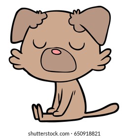 Cartoon-Hund