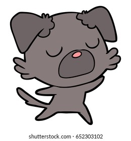 Cartoon-Hund