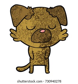 Cartoon-Hund
