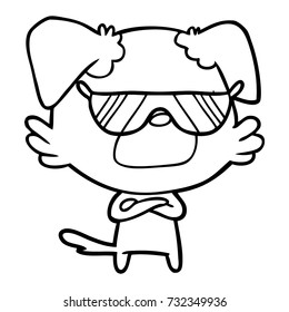 Cartoon-Hund