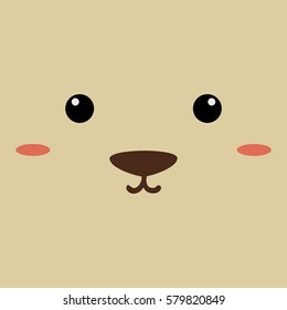 Cartoon dog Background