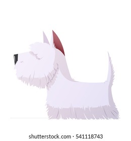 Cartoon dog breeds. Vector collection.