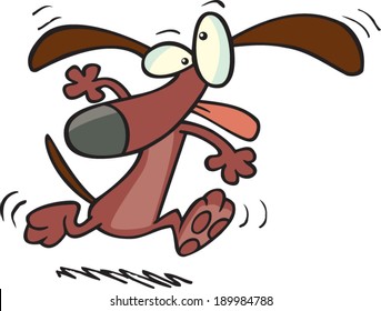 cartoon dog dancing