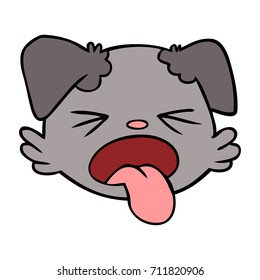 caricatura de perro