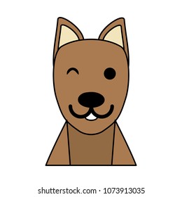 cartoon dog icon