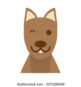 cartoon dog icon
