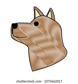 cartoon dog icon