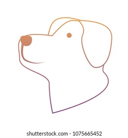 cartoon dog icon