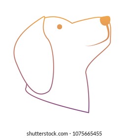 cartoon dog icon