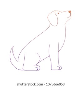 cartoon dog icon