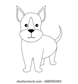 cartoon dog icon