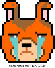 cartoon dog pixels