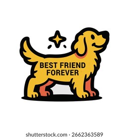 A cartoon dog silhoutte vector style with white background