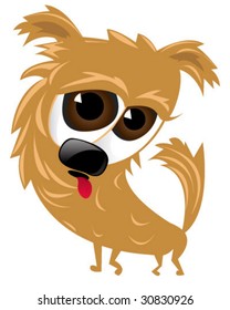 Cartoon Dog - Vector Illustration
