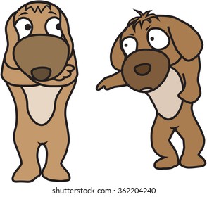 cartoon dogs