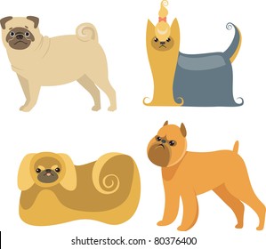 Cartoon Dogs collection