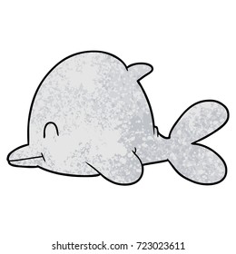 cartoon dolphin