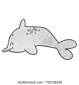 cartoon dolphin