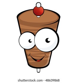 caricatura doner kebab