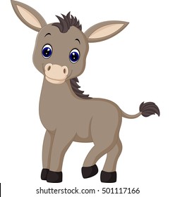 cartoon donkey