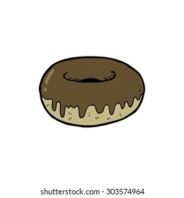 cartoon donut