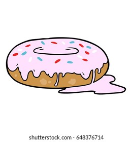 caricatura de donut