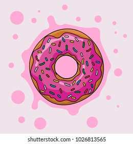 Cartoon Donut Picture