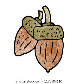 doodle acorn