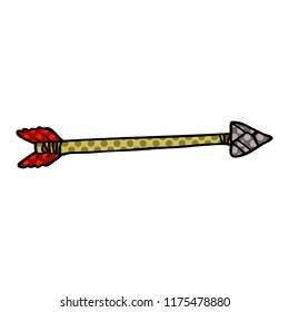 cartoon doodle arrow