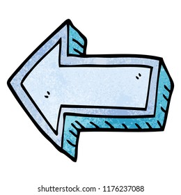 cartoon doodle arrow