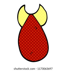 cartoon doodle atomic bomb