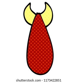 bomba atómica con doodle de dibujos animados